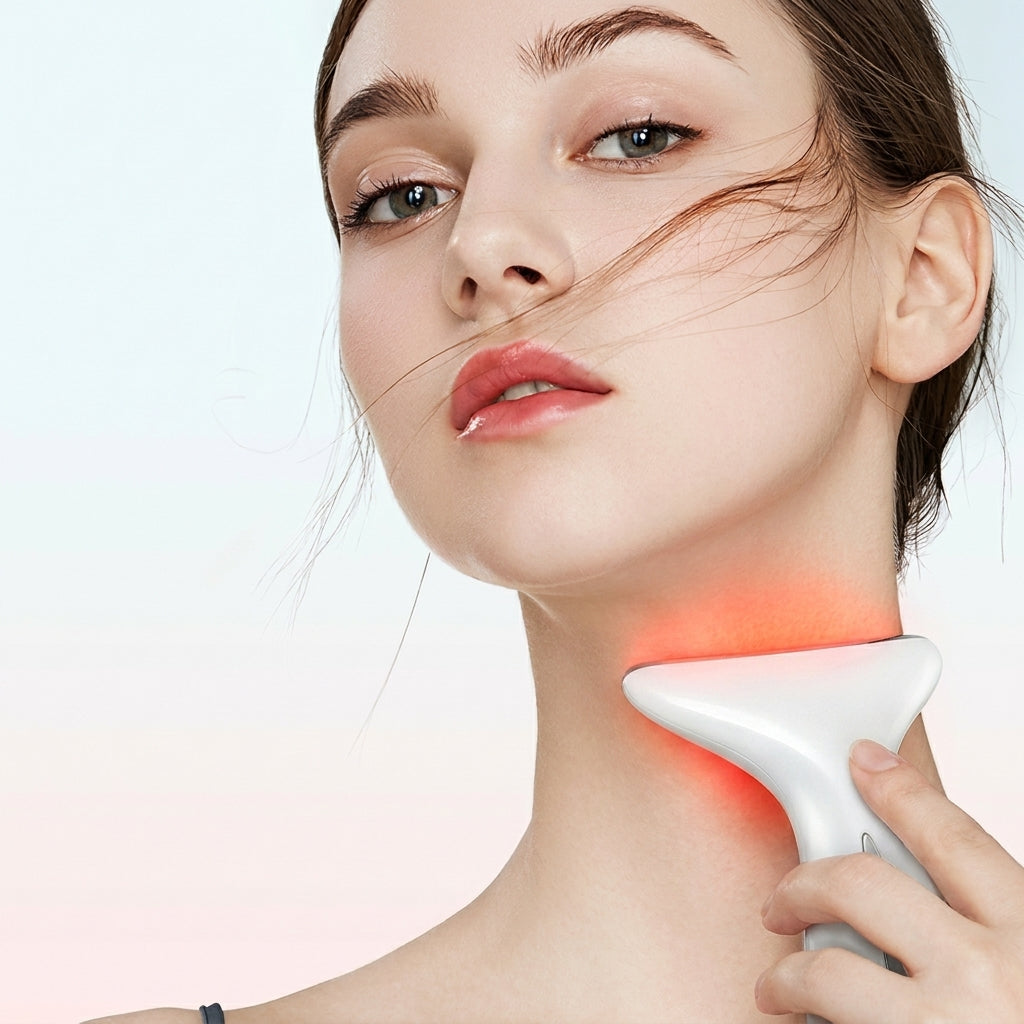 3-in-1 リフトアップ美顔器 — プロ仕様のフェイスケアで若々しい素肌へ