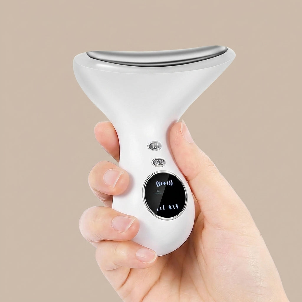 3-in-1 リフトアップ美顔器 — プロ仕様のフェイスケアで若々しい素肌へ